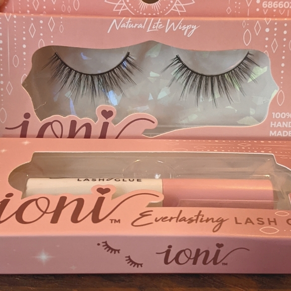 IONI  3D Faux Mink Eye Lashes & Lash Glue - Picture 1 of 5